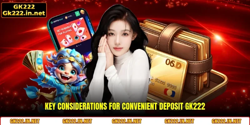 Key considerations for convenient Deposit GK222