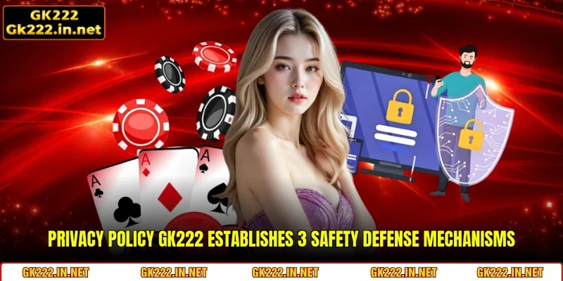 Privacy Policy GK222 establishes 3 safety defense mechanisms